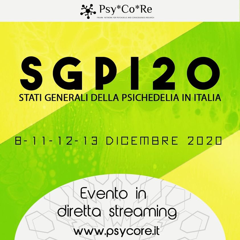 Stati Generali Psichedelia Italia 2020